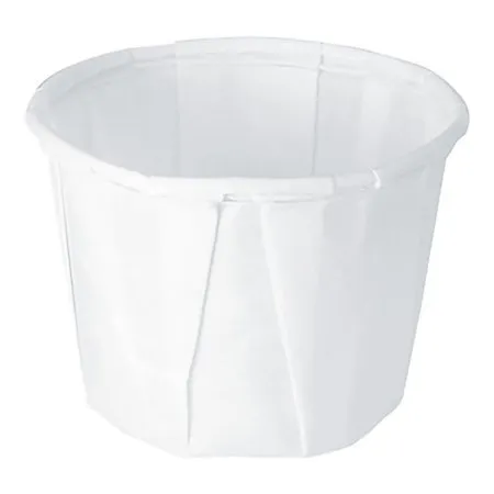 RJ Schinner - Solo - 050-2050 - Co  Souffle Cup  0.5 oz. White Paper Disposable