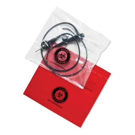 Medegen Medical Products - 5051 - Reclosable Bag 20 X 24 Inch Lldpe Clear / Black Zipper Closure