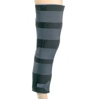 DJO - DonJoy Quick-Fit - 79-96024-0031 - Knee Immobilizer DonJoy Quick-Fit One Size Fits Most 24 Inch Length Left or Right Knee