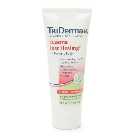 TriDerma - 10738005420 - MD Fast Healing Itch Relief MD Fast Healing 0.5% 1.5% Strength Cream 2.2 oz. Tube