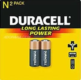 Duracell - MN9100B2 - Alkaline Battery Duracell Coppertop N Cell 1.5v Disposable 2 Pack