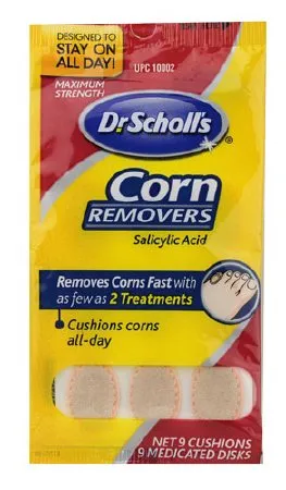 MSD Consumer Care - Dr. Scholl's - 84596809 - Corn Remover Dr. Scholl's 40% Strength Medicated Disc 9 per Pack