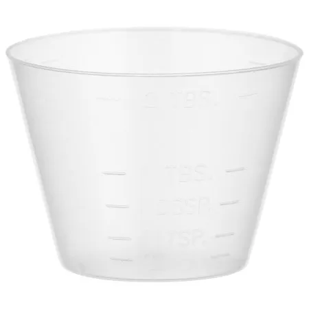 McKesson - From: 16-9505 To: 16-PDC5B  Graduated Medicine Cup  1 oz. Clear Plastic Disposable