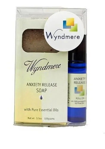 Wyndmere Naturals - 857 - Anxiety Release Soap/roll On Gift Set