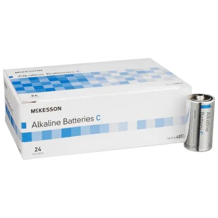McKesson - 4857 - Alkaline Battery C Cell 1.5V Disposable 24 Pack