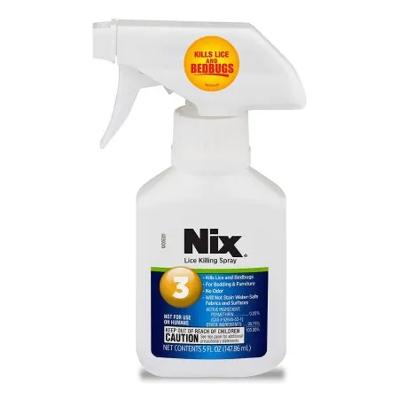Prestige Medical - Nix - 63736012001 - Nix Lice Treatment for Durable Goods Pump Spray Liquid 5 oz. Bottle Scented NonSterile