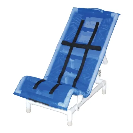 MJM International - 191-L - Shower Chair MJM International PVC Frame Reclining Backrest