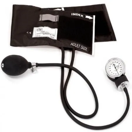 Prestige Medical - 79-BLK - Aneroid Sphygmomanometer Unit Adult Cuff Nylon 25 to 40 cm Palm Aneroid
