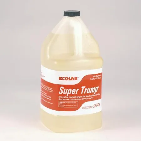 Ecolab - Super Trump - 6112740 - Dish Detergent Super Trump 1 gal. Jug Liquid Unscented
