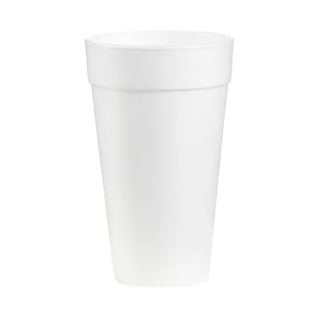 RJ Schinner Co - WinCup - 24C18 - Drinking Cup WinCup 24 oz. White Styrofoam Disposable