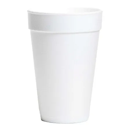 RJ Schinner Co - WinCup - 16C18 - Drinking Cup WinCup 16 oz. White Styrofoam Disposable