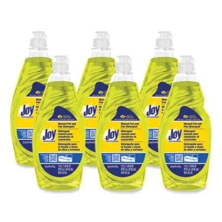 Joy - JOY-43606CT - Dishwashing Liquid, Lemon Scent, 38 Oz Bottle, 8/carton