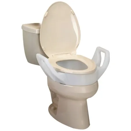 Maddak - 725753311 - Bath Safe Elongated Elevated Toilet Seat w/Arms