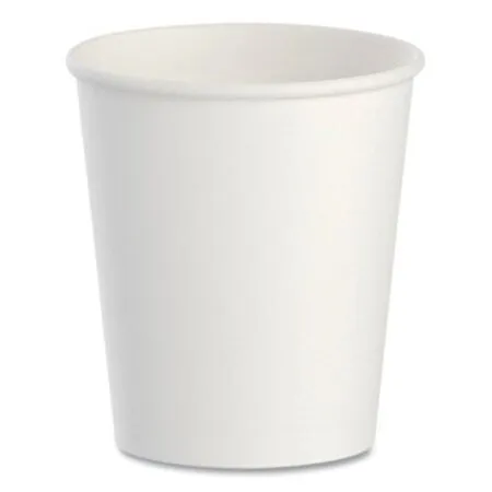 Solo - SCC-44CT - White Paper Water Cups, Proplanet Seal, 3 Oz, 100/bag, 50 Bags/carton