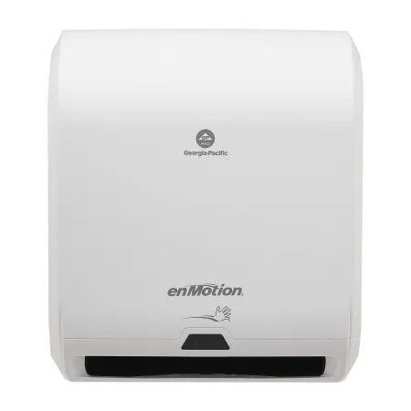 Georgia Pacific - enMotion - 59407A - Paper Towel Dispenser Enmotion Translucent White Touch Free 1 Roll Wall Mount