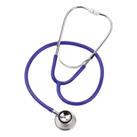 Mabis Healthcare - Mabis - 10-426-200 - Classic Stethoscope Mabis Purple 1-Tube 22 Inch Tube Double-Sided Chestpiece