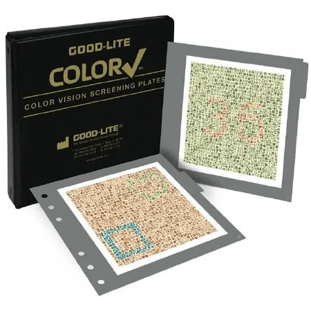 Good-Lite - 730050 - Vision Screening Book Good-lite 24 To 36 Inch Distance Color Blind Test