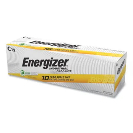 Energizer - EVE-EN93 - Industrial Alkaline C Batteries, 1.5 V, 12/box