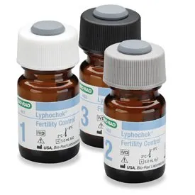 Bio-Rad Laboratories - Lyphochek - 480 - Assayed Control Lyphochek Fertility Level 3 12 X 5 mL