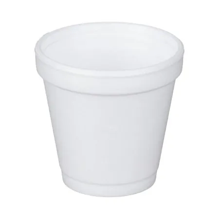 RJ Schinner Co - Dart - 4J4 - Drinking Cup Dart 4 oz. White Styrofoam Disposable