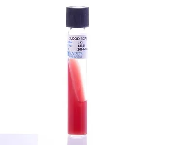Hardy Diagnostics - L12 - Prepared Media Tryptic Soy Agar (tsa) With 5% Sheep Blood Slant Tube Format
