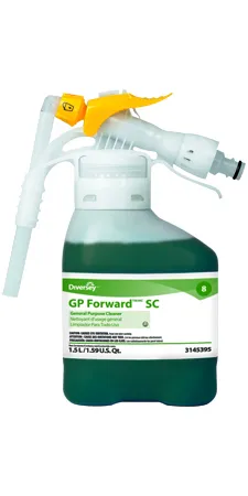 Lagasse - Diversey GP Forward SC - DVS93145395 - Diversey GP Forward SC Surface Cleaner Alcohol Based RTD Dispensing System Liquid Concentrate 1.5 Liter Bottle Citrus Scent NonSterile