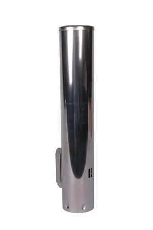 TIDI Products - 9246 - TIDI Cup Dispenser Chrome Iron