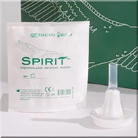 Bard Rochester - Spirit1 - 35103 - Bard  Male External Catheter  Self adhesive Seal Hydrocolloid Silicone Intermediate