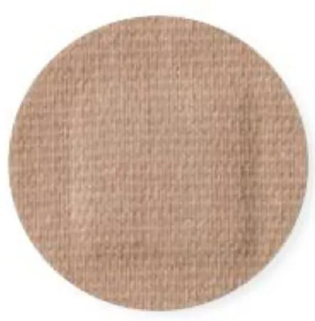 Cardinal - Curity - 44107 -  Adhesive Spot Bandage  7/8 Inch Fabric Round Tan Sterile