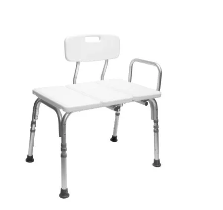 Apex-Carex - Carex - FGB15300 0000 - Carex Knocked Down Bath Transfer Bench Arm Rail 16 to 20 Inch Seat Height 300 lbs. Weight Capacity