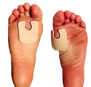 Dr. Jills Foot Pads - Dr. Jill s J-17 - J-17 FELT 1/8 - Callus Pad Dr. Jill s J-17 One Size Fits Most Adhesive Foot