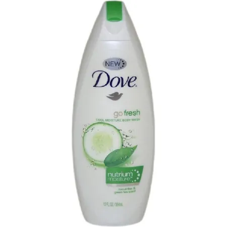 Dot Foods - Dove Cool Moisture - 01111112114 - Body Wash Dove Cool Moisture Liquid 12 oz. Bottle Cucumber Green Tea Scent