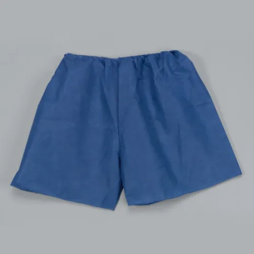 TIDI Products - 960402 - Exam Shorts, Non-Woven, X-Large 38"-48", Dark Blue, 25/bg, 4 bg/cs (020264)