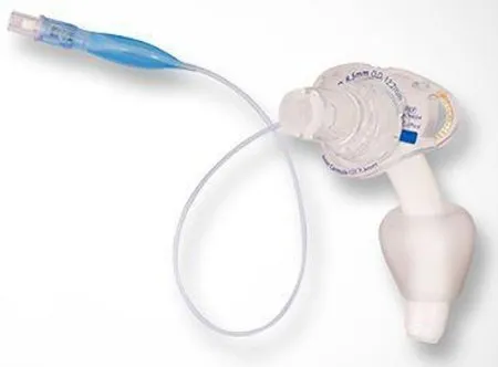 Kendall Healthcare - Shiley - 5CN70H - Flexible Tracheostomy Tube with TaperGuard, Cuff, Disposable Inner Cannula, Size 7.0 mm.