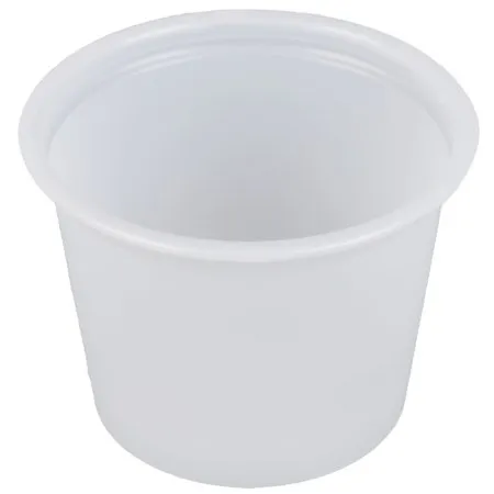 RJ Schinner - Solo - P100N - Co  Souffle Cup  1 oz. Translucent Plastic Disposable