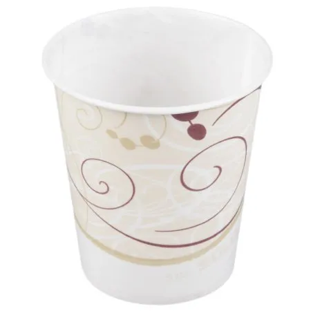 RJ Schinner Co - Solo - R53-J8000 - Drinking Cup Solo 5 oz. Symphony Print Wax Coated Paper Disposable
