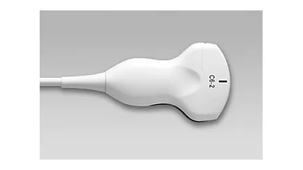 Global Medical Imaging - C62.SPARQ - Ultrasound Probe 6 To 2 Mhz Frequency Range, 63.7 Mm Aperture, 128 Number Of Elements, 95° Field Of View, Biopsy Capable, General Purpose, Abdominal, (adult And Pediatric, Vascular), Bowel, Obstetrical, Gynecological, 