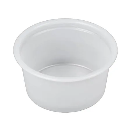 RJ Schinner - Solo - P075SN - Co  Souffle Cup  0.75 oz. Translucent Plastic Disposable