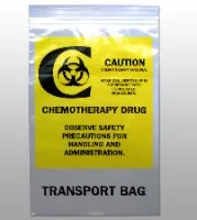Elkay Plastics - F40912CTB - Chemo Drug Transport Bag Clear Bag LDPE 9 X 12 Inch