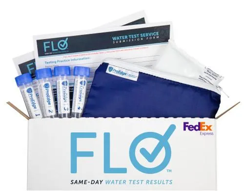 ProEdge Dental - From: 90101 To: 91601 - Kit Contents: Mail In Test Kit with (1) specimen vial, submission form, instructions for use, nylon pouch, overnight FedEx shipping label with FedEx clinical pack, insulated mailer
