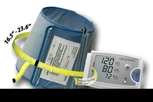 A&D Engineering - LifeSource - UA-789AC - Reusable Blood Pressure Cuff LifeSource 42 to 60 cm Arm Nylon Cuff Extra Large Cuff