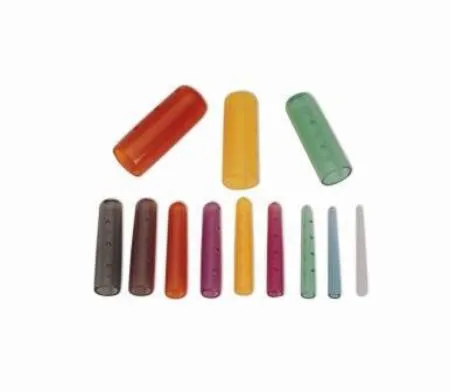 Aspen Surgical Products - 096024BBG - Instrument Tip Guard 5-6 Mm, Tinted Red , Vented, Round, Specialty