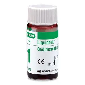 Bio-Rad Laboratories - Liquichek - 514 - Hematology Control Liquichek Sedimentation Rate Level 1 9 mL