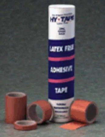 Hy-Tape International - Hy-Tape - 30LF - Waterproof Medical Tape Hy-Tape Pink 3 Inch X 5 Yard Zinc Oxide Adhesive Zinc Oxide NonSterile