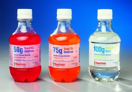 Fisher Scientific - Trutol - TGP401074PA - Glucose Tolerance Beverage Trutol Lemon-Lime 50 Gram 10 oz. per Bottle