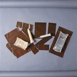 RD Plastics - Q203 - Pharmacy Bag Rd Plastics 6 X 8 Inch Amber Zip Closure