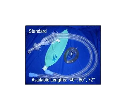 Vyaire Medical - Vital Signs - A5Z12XXX - Vital Signs Anesthesia Breathing Circuit Expandable Tube 90 Inch Tube Dual Limb Adult 3 Liter Bag Single Patient Use