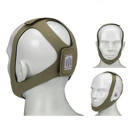 Ag Industries - SP-CHADJ-XL - Topaz Style Chinstrap, Adjustable, Tan, X-Large.Standard adjustable 14" and above.