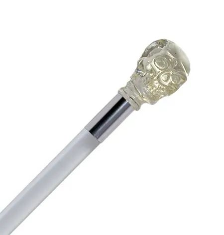 Alex Orthopedics - From: MP-12200 To: MP-12255 - Lucite Cane With Skull Lucite Grip