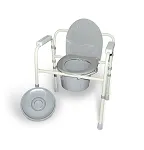 Alex Orthopedics - P7088 - 3 in 1 Aluminum Folding Commode With Removable Back